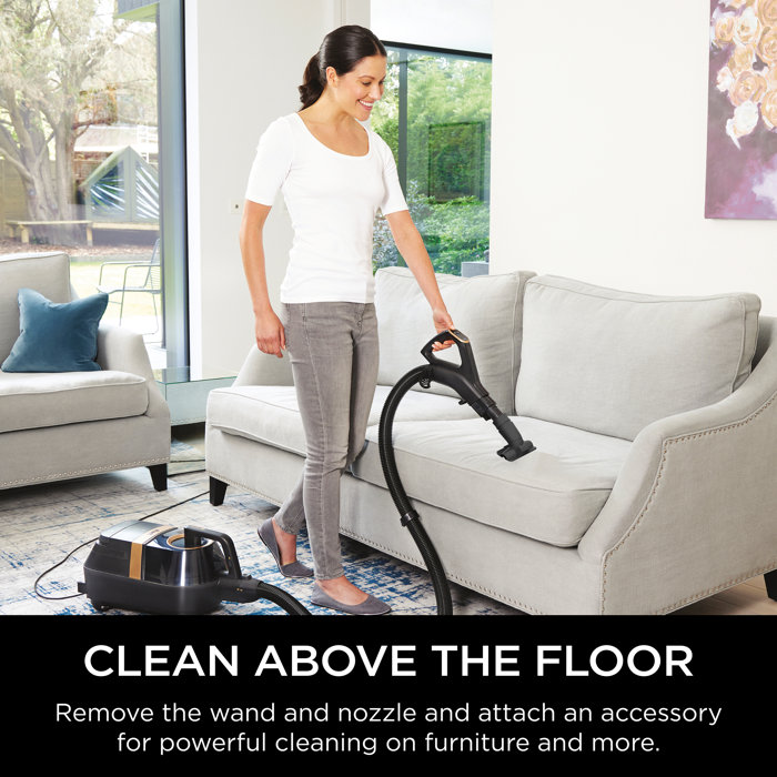 Shark Vertex Bagless Corded Canister Vacuum with DuoClean PowerFins